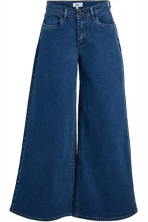 Object Bukser Jeans Moji Wide - Medium Blue Denim