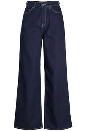 JJXX Bukser Tokyo Wide Jeans NOOS - Dark Blue Denim