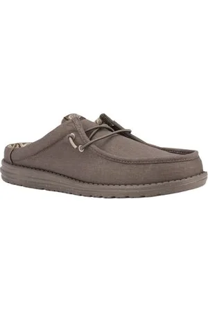 Hey dude Tøfler Wally slip stretch canvas