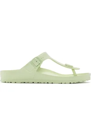 Birkenstock Sandaler Gizeh EVA Regular - Faded Lime