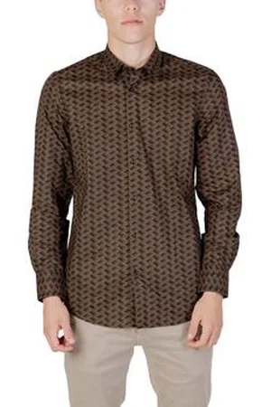 Antony Morato Skjorter m. lange ærmer NAPOLI SLIM FIT IN TESSUTO MMSL00628-FA430578
