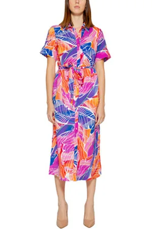 VILA Lange kjoler Vilimia Osa S/S Midi Calf 14095808