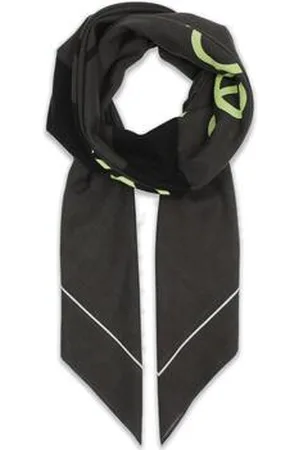 Calvin Klein Halstørklæder CUT OUT MONOLOGO SHAWL K60K611981