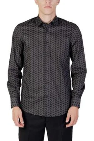 Antony Morato Skjorter m. lange ærmer NAPOLI SLIM FIT IN TESSUTO MMSL00628-FA430578
