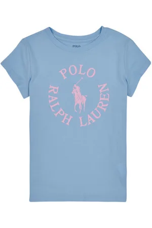 Ralph Lauren T-shirts m. korte ærmer SS GRAPHIC T-KNIT SHIRTS-T-SHIRT
