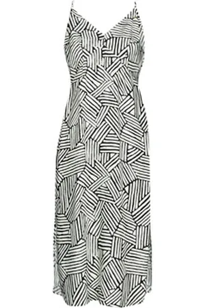 Superdry Lange kjoler VINTAGE MIDI HALTER SLIP DRESS