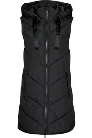 JDY Dynejakker SKYLAR PADDED HOOD WAISTCOAT OTW