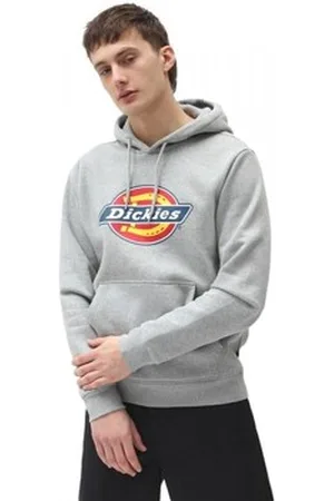 Dickies Sweatshirts Icon Logo Hooded Sweatshirt - Grey Melange