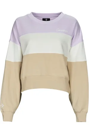 Converse Sweatshirts COLOR-BLOCKED CHAIN STITCH