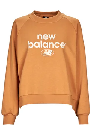 New Balance Sweatshirts Essentials Graphic Crew French Terry Fleece Sweatshirt