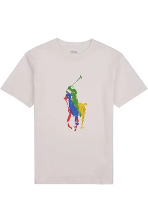 Ralph Lauren T-shirts m. korte ærmer SS CN-KNIT SHIRTS-T-SHIRT
