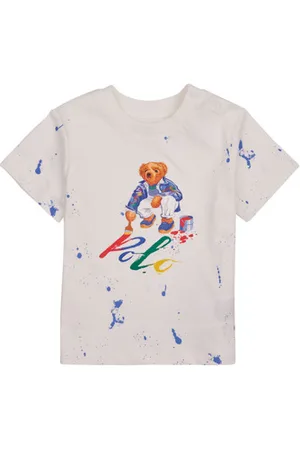 Ralph Lauren T-shirts m. korte ærmer BEAR SS CN-KNIT SHIRTS-T-SHIRT