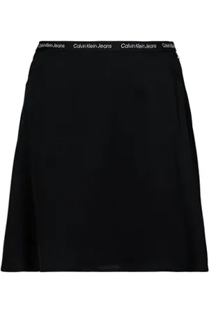 Calvin Klein Korte nederdele LOGO ELASTIC SKIRT
