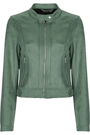 VERO MODA Læderjakker VMJOSE MARI SHORT FAUX SUEDE JACKET BOOS