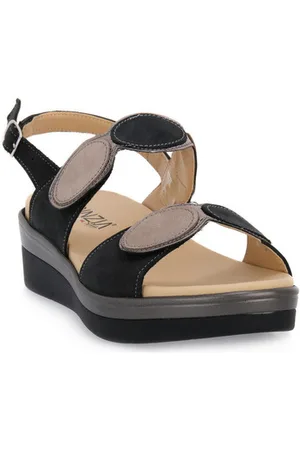 Cinzia soft Sandaler 001 SPECCHIO NERO