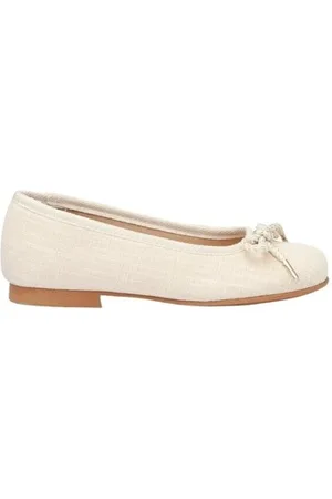 Angelitos Ballerinaer 1568 Bailarina Lazo Lino Ceremonia Beige
