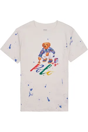 Ralph Lauren T-shirts m. korte ærmer BEAR SS CN-KNIT SHIRTS-T-SHIRT