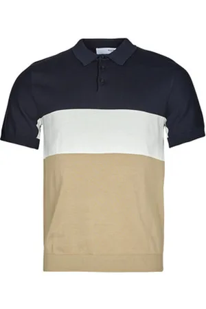 SELECTED Polo-t-shirts m. korte ærmer SLHMATTIS SS KNIT BLOCK POLO B