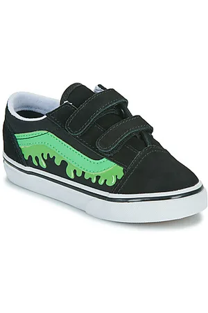 Vans Sneakers Old Skool V GLOW SLIME BLACK/GREEN