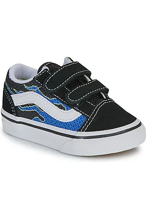 Vans Sneakers Old Skool V PIXEL FLAME BLACK/BLUE