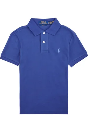 Ralph Lauren Polo-t-shirts m. korte ærmer SLIM POLO-TOPS-KNIT