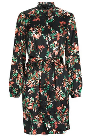 VERO MODA Korte kjoler VMCANA L/S ABK SHIRT DRESS WVN BTQ
