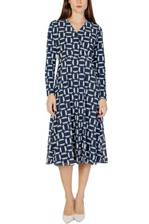Street one Lange kjoler 143737 - Printed Mesh Wrap