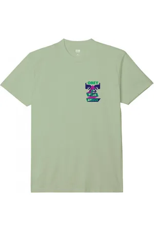 Obey T-shirts & Polo-t-shirts rise above ribbon