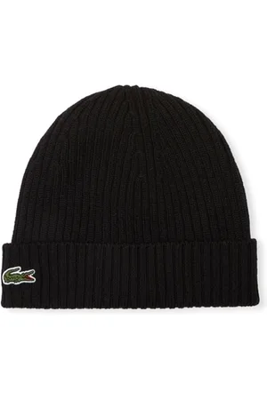 Lacoste Kasketter Beanie RB0001 - Black