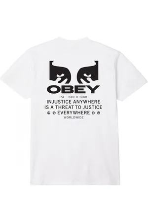 Obey T-shirts & Polo-t-shirts justice everywhere