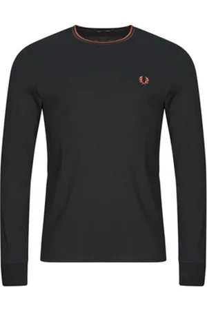 Fred Perry Langærmede T-shirts ZIP THROUGH