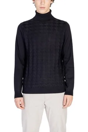 Antony Morato Cardigans COTTON WOOL BLEND YARN WITH JACQUARD 3D MMSW01454-YA200066