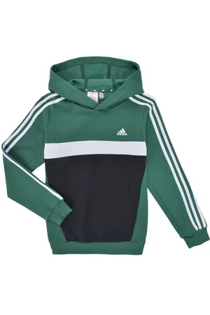 adidas Sweatshirts Tiberio 3-Stripes Colorblock Fleece Hoodie