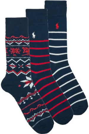 Ralph Lauren Langskaftede strømper DOWNHILL SKR-CREW SOCK-GIFT BOX