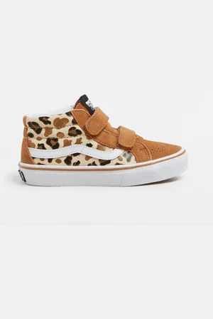 Vans Skatesko Sk8-mid reissue v leopard glittere