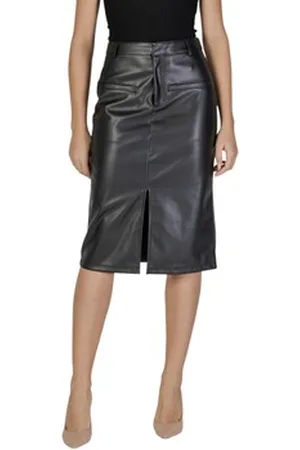 VILA Korte nederdele VISAVIN MIDI SKIRT 14107606