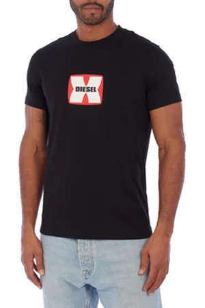 Diesel T-shirts m. korte ærmer A03848-80GRAI-AI9XX