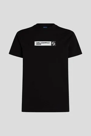 Karl Lagerfeld T-shirts m. korte ærmer A1M17112 SLIM GRAPHIC