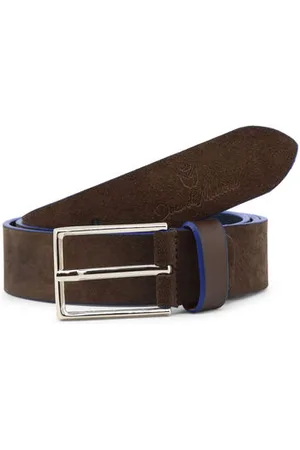 Duca Di Morrone Bælter Belt - Leather Brown/Blue