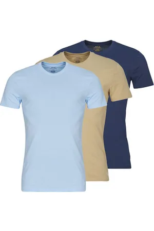 Ralph Lauren T-shirts m. korte ærmer S/S CREW 3 PACK CREW UNDERSHIRT