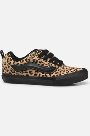 Vans Skatesko Knu skool elastic lace leopard pop