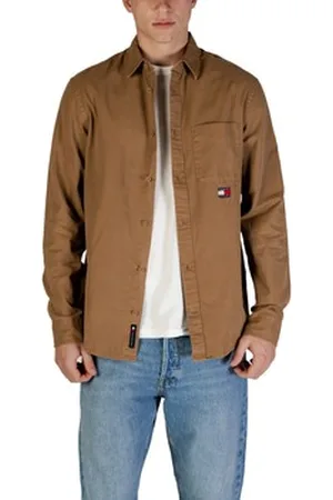 Tommy Hilfiger Skjorter m. lange ærmer TJM REG WASHED TWILL DM0DM21107