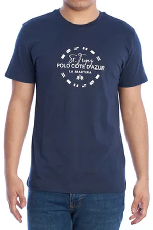 La Martina T-shirts m. korte ærmer YMR321-JS206-07017