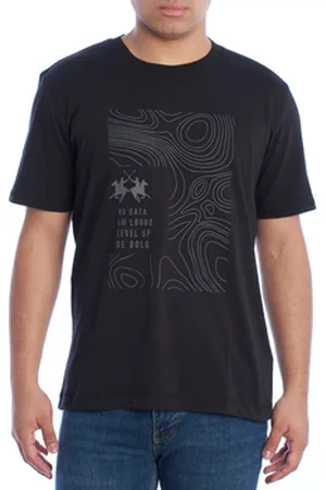 La Martina T-shirts m. korte ærmer YMR301-JS206-09999