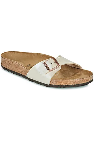 Birkenstock Tøfler Madrid BF Graceful Pearl White