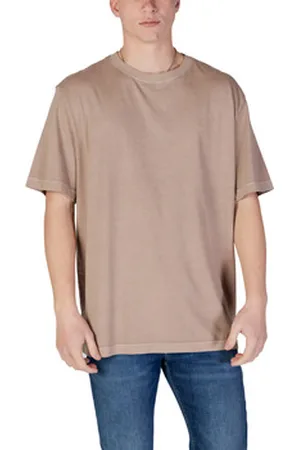 Calvin Klein Polo-t-shirts m. lange ærmer WASHED PUFF PRINT J30J327078