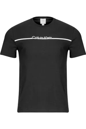 Calvin Klein T-shirts m. korte ærmer SPLIT LINE LOGO T-SHIRT