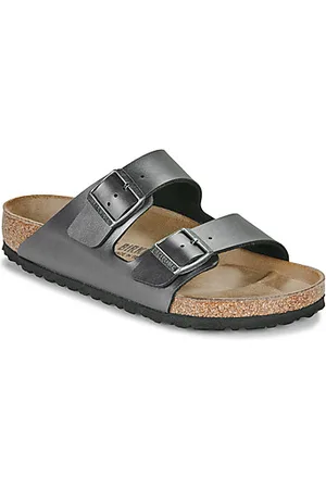 Birkenstock Tøfler Arizona BF Metallic Black