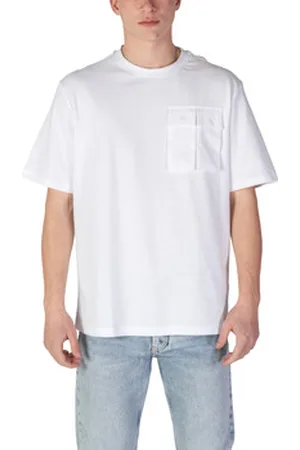 Antony Morato Polo-t-shirts m. lange ærmer RELAXED FIT LOGO PRINT ON BACK COLLAR MMKS02465-FA100245