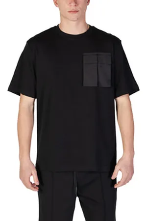 Antony Morato Polo-t-shirts m. lange ærmer RELAXED FIT LOGO PRINT ON BACK COLLAR MMKS02465-FA100245